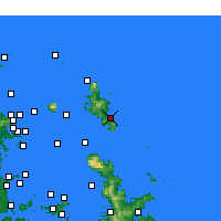 Nearby Forecast Locations - Isola della Grande Barriera - Carta