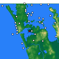 Nearby Forecast Locations - Auckland - Carta