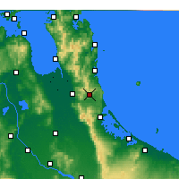 Nearby Forecast Locations - Waihi - Carta