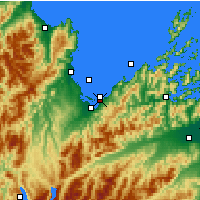 Nearby Forecast Locations - Abel Tasman National Park - Carta