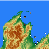 Nearby Forecast Locations - Tākaka - Carta