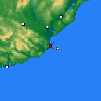 Nearby Forecast Locations - Nugget Point Aws - Carta