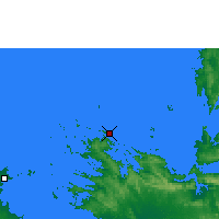 Nearby Forecast Locations - Koolan Insel - Carta