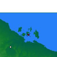 Nearby Forecast Locations - Centre Island - Carta
