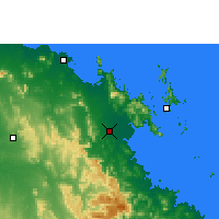 Nearby Forecast Locations - Proserpine - Carta