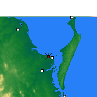 Nearby Forecast Locations - Pialba - Carta