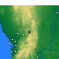 Nearby Forecast Locations - Nuriootpa - Carta