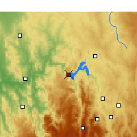 Nearby Forecast Locations - Burrinjuck Dam - Carta
