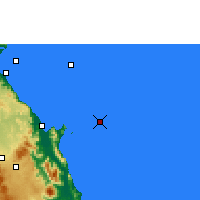Nearby Forecast Locations - Moore Reef - Carta