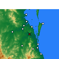 Nearby Forecast Locations - Loganholme - Carta
