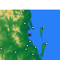Nearby Forecast Locations - Redcliffe - Carta