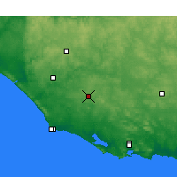 Nearby Forecast Locations - Northcliffe - Carta