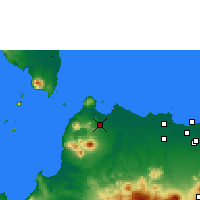 Nearby Forecast Locations - Serang - Carta