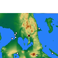 Nearby Forecast Locations - Tanay - Carta