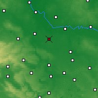 Nearby Forecast Locations - Köthen - Carta