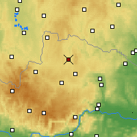 Nearby Forecast Locations - Waidhofen an der Thaya - Carta