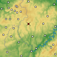 Nearby Forecast Locations - Prüm - Carta