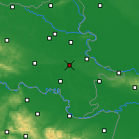 Nearby Forecast Locations - Vinkovci - Carta