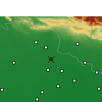 Nearby Forecast Locations - Chanpatia - Carta