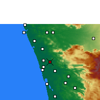 Nearby Forecast Locations - Chalakudy - Carta