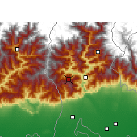 Nearby Forecast Locations - Darjeeling - Carta