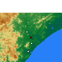 Nearby Forecast Locations - Hinjilicut - Carta