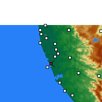 Nearby Forecast Locations - Kayamkulam - Carta
