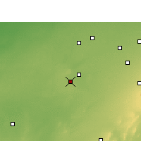 Nearby Forecast Locations - Ladnu - Carta