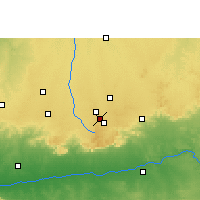 Nearby Forecast Locations - Mhowgaon - Carta