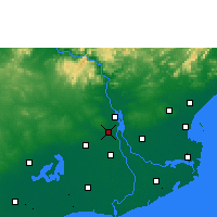 Nearby Forecast Locations - Nidadavole - Carta