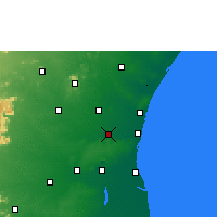 Nearby Forecast Locations - Panruti - Carta