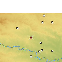 Nearby Forecast Locations - Partur - Carta