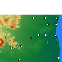Nearby Forecast Locations - Tittakudi - Carta