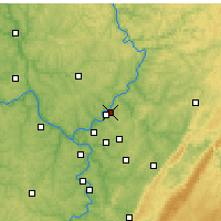 Nearby Forecast Locations - Lower Burrell - Carta