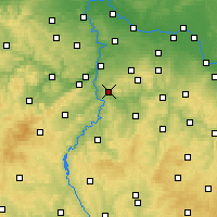 Nearby Forecast Locations - Jílové u Prahy - Carta