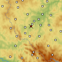 Nearby Forecast Locations - Staňkov - Carta