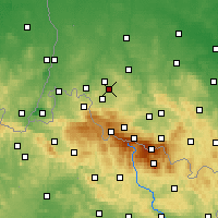 Nearby Forecast Locations - Gryfów Śląski - Carta