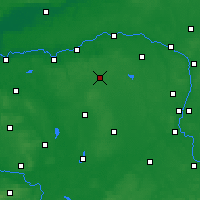 Nearby Forecast Locations - Pniewy - Carta