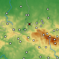 Nearby Forecast Locations - Zawidów - Carta