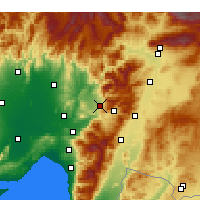 Nearby Forecast Locations - Düziçi - Carta