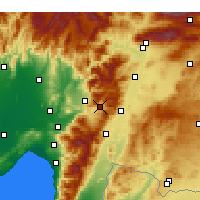 Nearby Forecast Locations - Bahçe - Carta