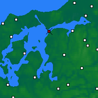 Nearby Forecast Locations - Løgstør - Carta