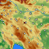 Nearby Forecast Locations - Velike Lašče - Carta