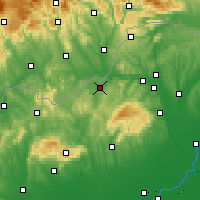 Nearby Forecast Locations - Ózd - Carta