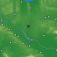 Nearby Forecast Locations - Nagyatád - Carta