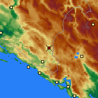 Nearby Forecast Locations - Bileća - Carta