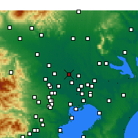 Nearby Forecast Locations - Kasukabe - Carta