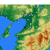 Nearby Forecast Locations - Izumi - Carta
