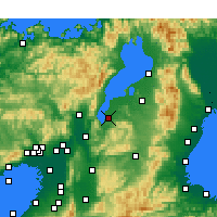 Nearby Forecast Locations - Kusatsu - Carta