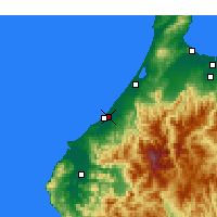 Nearby Forecast Locations - Komatsu - Carta